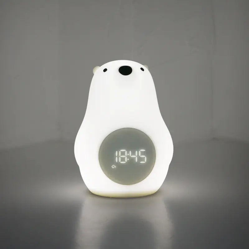MUID Bear Wake-Up Light - LED Alarm Clock with Silicone