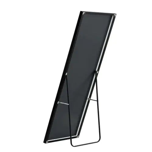 Full-length Mirror With Black Solid Wood Frame Unavailable Platforms- AliExpress