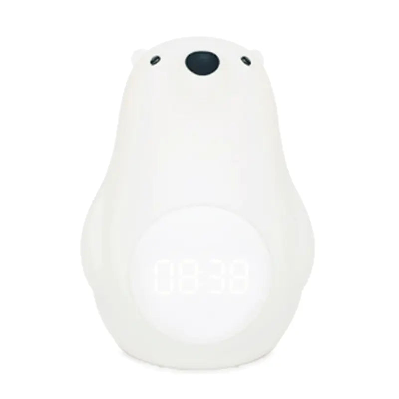 MUID Bear Wake-Up Light - LED Alarm Clock with Silicone